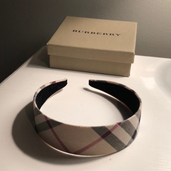 authentic burberry headband